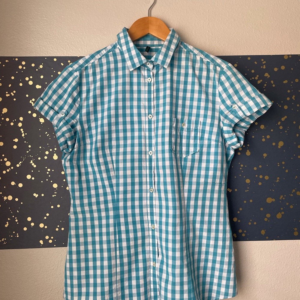 United Colors if Benetton Checkered Shirt